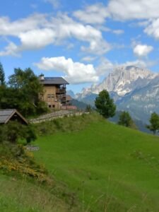 Vista sul Civetta da Taverna