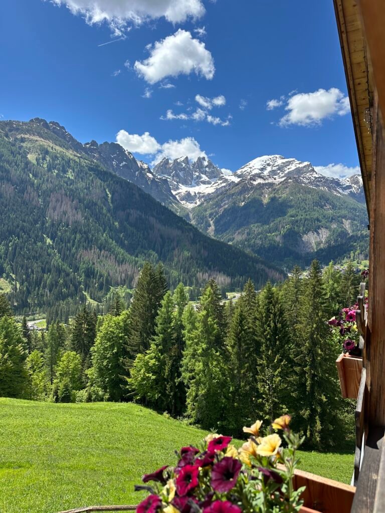 Panorama su Falcade Panorama su Falcade